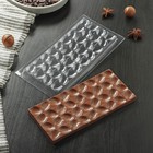 Форма для шоколада и конфет «Ромбы», 18×8 см, цвет прозрачный - Фото 1