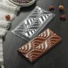 Форма для шоколада и конфет «Перья», 18×8 см, цвет прозрачный - фото 318547829