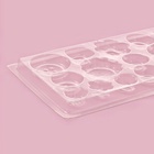 Форма для шоколада и конфет «Пуговки», 22×11 см, 17 ячеек, пластик, прозрачная - Фото 3