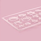 Форма для шоколада и конфет «Пуговки», 22×11 см, 17 ячеек, пластик, прозрачная - Фото 5