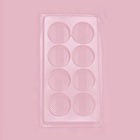 Форма для шоколада и конфет «Зигзаг», 8 ячеек, 22×11 см, пластик, прозрачная - Фото 2