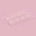 Форма для шоколада и конфет «Волна», 8 ячеек, 22×11 см, пластик, прозрачная - Фото 4