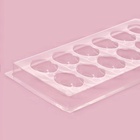 Форма для шоколада и конфет «Губы», 12 ячеек, 22×11 см, пластик, прозрачная - Фото 3