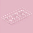 Форма для шоколада и конфет «Губы», 12 ячеек, 22×11 см, пластик, прозрачная - Фото 4