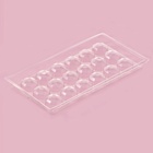 Форма для шоколада и конфет «Бриллиант», 18 ячеек, 22×11 см, прозрачная 5531389