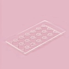 Форма для шоколада и конфет «Сердца», 18 ячеек, 22×11 см, пластик, прозрачная - Фото 4