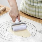 Валик для нарезки теста Доляна «Виктори», 20×12 см, белый - Фото 1