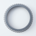 Форма для выпечки Доляна «Элин Мрамор», d=24 см, съёмное дно, антипригарное покрытие, цвет серый - фото 4521216
