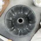 Форма для выпечки «Элин Мрамор. Немецкий кекс», d=24,5 см, антипригарное покрытие, цвет серый - фото 4327293