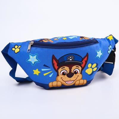 Сумка поясная детская для мальчика, 25×6×13 см, Щенячий патруль