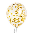 Наполнитель для шаров, конфетти «Круг золотой», 5 г в пакете, 1.5 см, набор 9 шт. - Фото 2