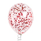 Наполнитель для шаров, конфетти «Круг красный», 5 г в пакете, 1.5 см, набор 9 шт. - Фото 2