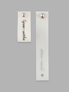 Бирка с кнопкой «Сделано с любовью», 8×1.5 см, 10 шт., белая, чёрная - Фото 3