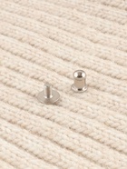 Бирка с кнопкой Hand made, 8×1.8 см, 10 шт., белая, чёрная - Фото 6