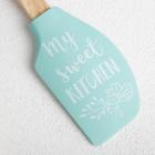 Набор лопатка и кисть из силикона «Мечтай», 31 см х 12.5 см х 2 см, 37 см х 16 см х 2 см - фото 30303536