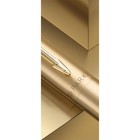 Ручка шариковая Parker Jotter Monochrome XL SE20 Gold GT М 1.0 мм, корпус из нержавеющей стали, синие чернила - фото 7770010