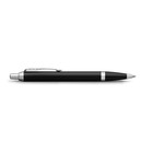 Ручка шариковая Parker IM Essential K319 Matte Black CT М 1.0 мм, корпус из латуни, синие чернила - Фото 5