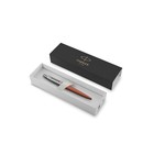 Ручка шариковая Parker Jotter Core K63 Chelsea Orange CT М 1.0 мм, корпус из нержавеющей стали, синие чернила - Фото 5