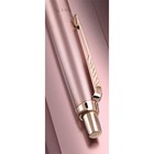 Ручка шариковая Parker Jotter Monochrome XL SE20 Pink Gold PGT М 1.0 мм, корпус из нержавеющей стали, синие чернила - Фото 3
