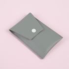 Набор кистей для макияжа «Парфе», 5 предметов, футляр на кнопке, цвет серый 5429271