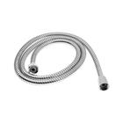 Душевой шланг ZEIN Z15PS, 150 см, гайки пластик, запрессовочная втулка пластик, хром, Имп/Имп - Фото 3