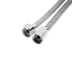 Душевой шланг ZEIN Z47PS, 150 см, пластиковые гайки 1/2", нержавеющая сталь, Имп/Имп - Фото 3