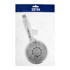 Лейка для душа ZEIN Z0505, пластик, большая, 5 режимов, хром - Фото 12