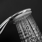 Лейка для душа ZEIN Z0505, пластик, большая, 5 режимов, хром - Фото 8