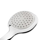 Набор душевых леек для стационарных смесителей ZEIN, квадратной формы, пластик, белый/хром - фото 23411754