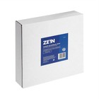 Набор душевых леек для стационарных смесителей ZEIN, квадратной формы, пластик, белый/хром - фото 23411755