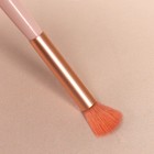 Набор кистей для макияжа «Мармеладка», 5 предметов, розовый - Фото 4