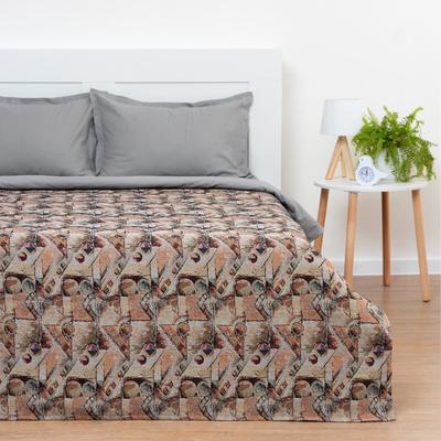 Покрывало гобеленовое Этель «Иллюзия» 160×200 см, пл.300 г/м², 30% хлопок,70%п/э