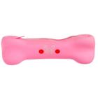 Пенал школьный Calligrata «Кость» на молнии, силиконовый, розовый - Фото 2