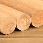 Дрова берёзовые цилиндрованные 5 шт. в пакете - фото 44477898