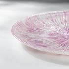 Тарелка «Аместист», d=21 см, цвет розовый - Фото 2