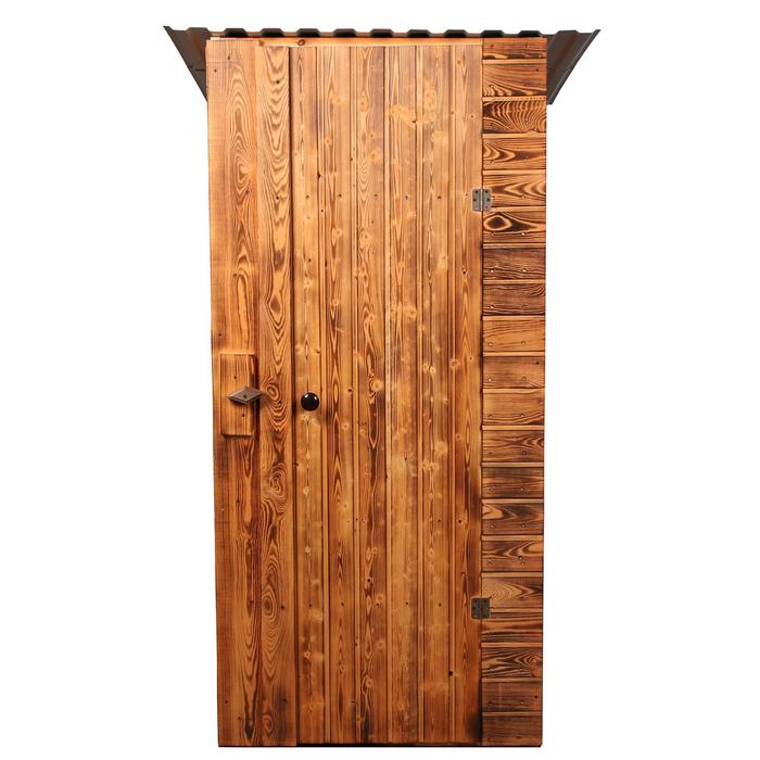 Туалет дачный, деревянный, 202 × 118 × 120 см, 3-го сорта, «МегаЭконом» - фото 1899935253