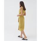 Платье- жилет женское MIST размер 46, цвет охра - фото 24360297