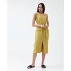 Платье- жилет женское MIST размер 46, цвет охра - фото 24360298