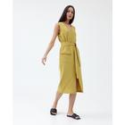 Платье- жилет женское MIST размер 46, цвет охра - фото 24360299