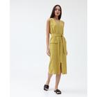 Платье- жилет женское MIST размер 46, цвет охра - фото 24360300