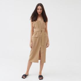 Платье- жилет женское MIST размер 42, цвет бежевый