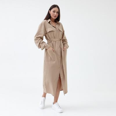 Платье женское MIST р. 42, бежевый