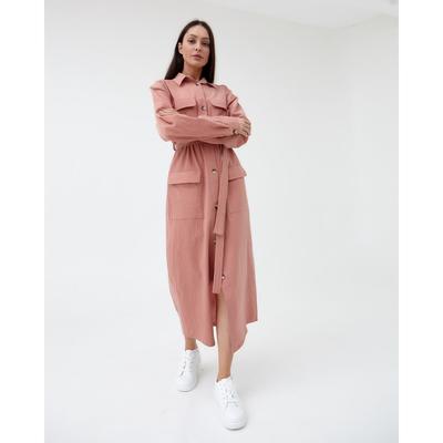 Платье женское MIST р. 48, коралловый
