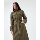 Платье женское MIST р. 46, хаки 7002886