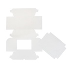 Коробка на 6 капкейков с окном, белая, 25×17×10 см, набор 5 шт. 7041828