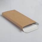 Подарочная коробка под плитку шоколада, крафт с окном, 17,1 х 8 х 1,4 см, набор 5 шт. 7041830