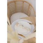 Салфетка сервировочная на стол Доляна «Лофт», d=38 см, цвет белый - Фото 8