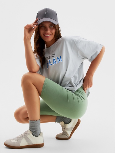 Велосипедки женские MINAKU, оливковые, размер 44