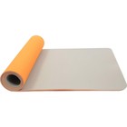 Коврик для йоги и фитнеса Bradex SF 0403, 183х61х0,6 см, TPE двухслойный, оранжевый - Фото 4
