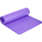 Коврик для йоги и фитнеса Bradex SF 0677, 173х61х1 см NBR, фиолетовый - Фото 2
